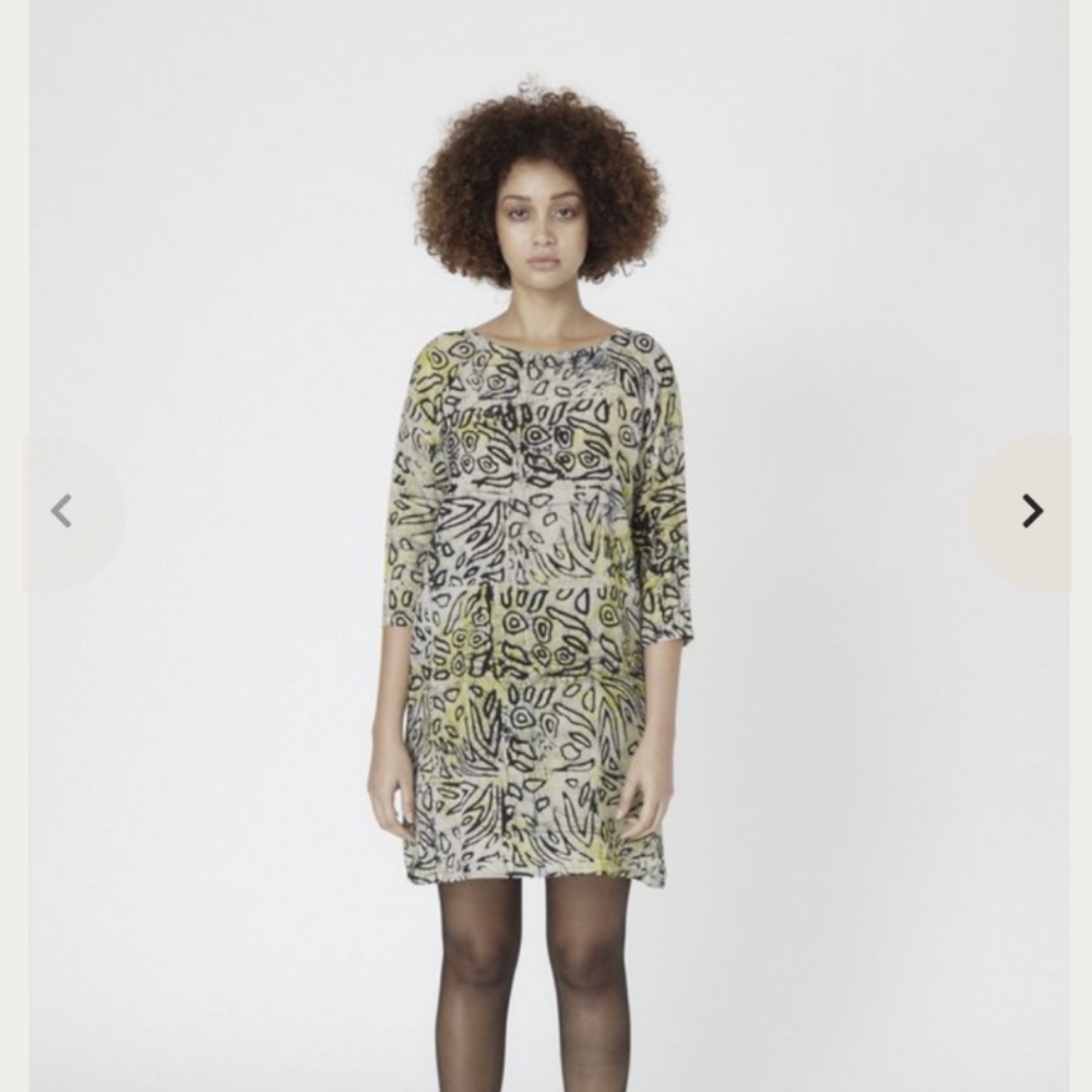 Osei Duro Linter Dress in A Touch of Leopard